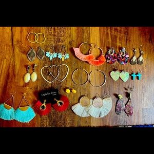 Women’s Lot Earrings 16 pc